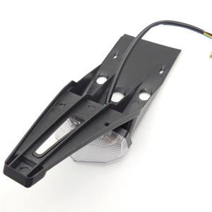 Luz Trasera para Motocicleta, Luz LED Intermitente, Luz de Freno, Luz de Posición, Luz de Matrícula y Luz Direccional Integrada - Product Image 6