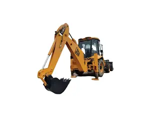 Khá được sử dụng backhoe loader JCB 3cx bánh xe 20 tấn backhoe loader JCB 3cx 4CX backhoe máy xúc loader