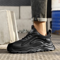 LAnoudun Chaussures de tête légères en fibre de verre standard européen 10KV Protection des pieds populaires noires pour l'hiver en usine