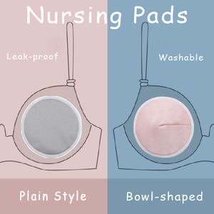 Ücretsiz örnekleri organik yıkanabilir anne pamuk pedleri bambu viskon kullanımlık meme pedleri su geçirmez kadın emzirme göğüs pedleri - Product Image 2