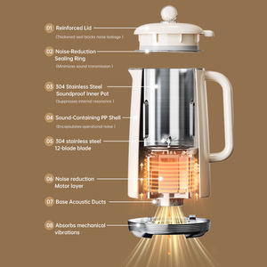 Machine à lait de soja polyvalente pour la maison, plusieurs fonctions, conteneur de 1,2 L, électrique, pour des boissons saines - Product Image 5