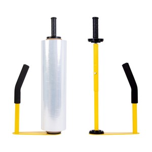 ฟิล์มยืด 50 ซม. กว้าง 1000 ม. ยาว โปร่งใส HDPE สำหรับบรรจุภัณฑ์อุตสาหกรรม โลจิสติกส์ ปิดผนึก มัดรวม ฟิล์มป้องกัน ม้วนใหญ่ - Product Image 2