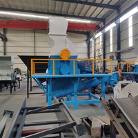 Broyeur à bois robuste CE 160 kW pour déchets de construction et de démolition 4000-5000 kg/h