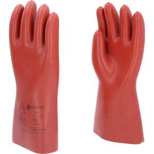 KS TOOLS Electrician's protective <b>glove</b> with mechanical protection, size 12, class 1, <b>red</b> - Product Image 4