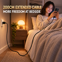 Kabel Pengisian Daya USB C ke USB C 60W Berbahan Kain |   Supplier Grosir OEM untuk Ihpone18