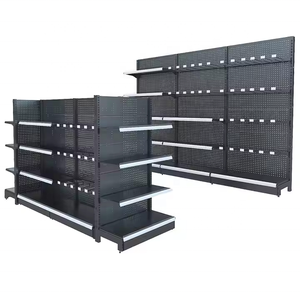 Étagères de présentation <span class=keywords><strong>en</strong></span> métal sur mesure pour supermarché Étagères de présentation Étagères métalliques pour supermarché Étagères métalliques à usage intensif - Product Image 2