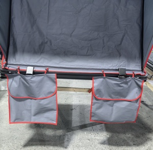 Pickup <span class=keywords><strong>Camper</strong></span> Rooftoptent Carcasa dura de aluminio Pop up Tienda en la azotea Tienda de techo 4 personas 4x4 Rooftent para coche Camping - Product Image 4