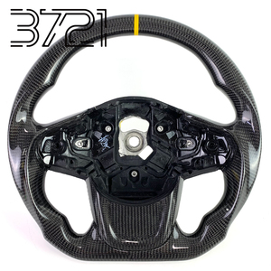 พวงมาลัยคาร์บอนไฟเบอร์สำหรับ Toyota GR Supra A90 A91 A91-MT A91-CF Edition RZ SZ SZ-R Sports รุ่นปี 2019-2025 - Product Image 1