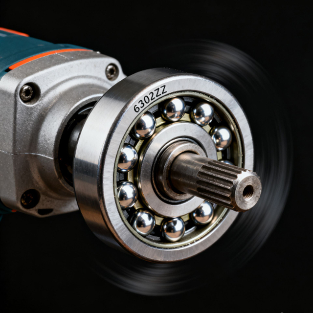 Free Shipping 15*42*13mm  Angle Grinder  Low Noise Single Row 6302ZZ Deep Groove Ball Bearing