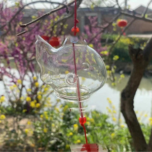 <span class=keywords><strong>Campana</strong></span> del vento di vetro giapponese vento <span class=keywords><strong>campana</strong></span> finestra decorativa WindChimes chiaro carillon del vento pendenti decorazione giapponese per il giardino di casa - Product Image 6