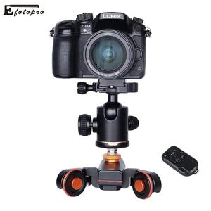 Toàn Bộ Bán 3-Bánh Xe Cơ Giới Autodolly Video Xe Trượt Với Từ Xa Rechargeablethree Tốc Độ Điều Chỉnh Cho GoPro iPhone <span class=keywords><strong>DSLR</strong></span> - Product Image 5