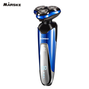 Vente chaude MARSKE 3322 Professionnel 4in1 Toilettage Kit ÉCRAN LCD Batterie Tondeuse À Barbe Rasoirs Rotatifs - Product Image 2