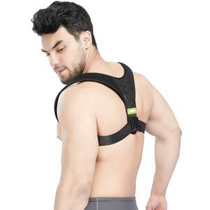 Ceinture Correctrice de Posture en Néoprène et Cuir Réglable pour le Haut du Dos – Offre Spéciale - Product Image 2