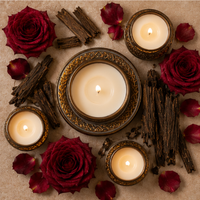 Huile parfumée Rose Oud, huile essentielle florale boisée pure pour la fabrication de bougies, huile parfumée orientale