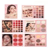 Palette de fards à paupières personnalisée, effet scintillant, mat, duochrome, livre de fards à paupières, cosmétique, marque privée, maquillage waterproof