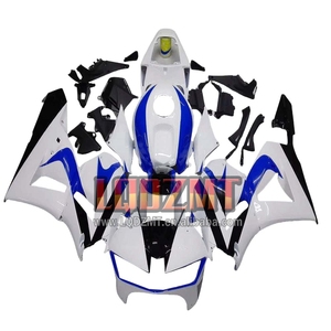ชุดแฟริ่งสำหรับฮอนด้า <span class=keywords><strong>CBR</strong></span> 600CC 600RR <span class=keywords><strong>600</strong></span> F5สีขาวน้ำเงิน2013 2014 2015 <span class=keywords><strong>2016</strong></span> 2017 205LQ.12 CBR600 <span class=keywords><strong>RR</strong></span> CBR600RR 18 19 20 21 22 23 - Product Image 1