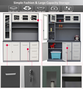 Mobile <span class=keywords><strong>Bar</strong></span> Angolare per <span class=keywords><strong>Casa</strong></span>, Armadietti per Soggiorno, <span class=keywords><strong>Arredamento</strong></span> Moderno - Product Image 6