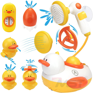 Jouets <span class=keywords><strong>de</strong></span> <span class=keywords><strong>bain</strong></span> pour bébé, salle <span class=keywords><strong>de</strong></span> <span class=keywords><strong>bain</strong></span> pour enfants, baignoire, <span class=keywords><strong>jeu</strong></span> d'eau, <span class=keywords><strong>canard</strong></span> électrique, Portable, ensemble <span class=keywords><strong>de</strong></span> pommeau <span class=keywords><strong>de</strong></span> douche jaune, douche <span class=keywords><strong>de</strong></span> <span class=keywords><strong>canard</strong></span> - Product Image 1