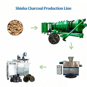 Industrial Hookah Charcoal Making Machine Charcoal Dust to Briquette Machine Shisha Charcoal Production Line - Product Image 1