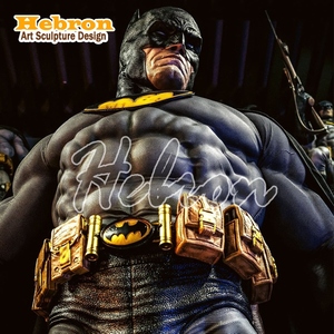 Statua in Resina di Fibra di Vetro a Grandezza Naturale Stile Manga di Marvel Spider-Man <span class=keywords><strong>Batman</strong></span>, Decorazione per Casa, Natale, Halloween, Capodanno, Fatta a Mano - Product Image 5