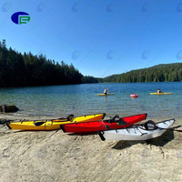 Fabricant chinois 3.1-4M Kayak de pêche pliable (non gonflable) Bateau de pêche en kayak pliable