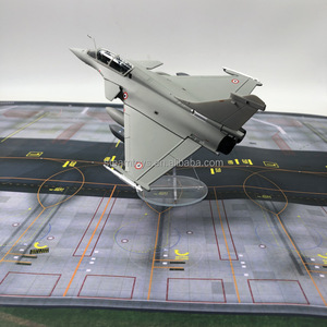 Metal Fighter Jet modello 1/100 Rafale B Diecast Aircraft Model French Air Force Military Display Models per regalo o collezione - Product Image 2