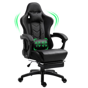 Bon marché, mobilier de <span class=keywords><strong>bureau</strong></span> pour jeux de course DOWINX, siège de jeu pivotant ergonomique avec logo personnalisé, fauteuil de jeu Silla avec assise épaisse - Product Image 1