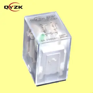 Jzx Rơle 8 Chấu 18ff 5A 250VAC Thay Thế Cho Cuộn Dây MY2 MY4 220 Volt Rơle Trung Gian Sử Dụng Công Nghiệp Đa Năng DC 12V