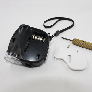 Th-7004d Mini Microscope 8 Led Light 1.5Mm Focus Banknote Verification Science Education Use - Product Image 3
