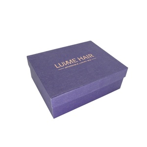 Caja de regalo para pelucas, con impresión personalizada y embalaje, serie cosmética, con película especial, nueva - Product Image 2