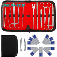 Kit de Suture Médical Chirurgical Portable en Silicone avec Ciseaux et Coussinet d'Entraînement Certifié ISO13485