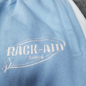 Venta al por mayor de encargo de alta calidad de poliéster hombres sudadera traje de diseño en blanco sudaderas con capucha - Product Image 5