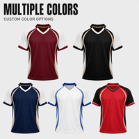 Kaos Atletik Basket Custom Gold Line Color Block, Kaos Latihan Olahraga Cepat Kering untuk Pertandingan Tim Basket Perguruan Tinggi