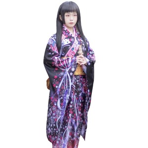 Hell Girl Yoi Togi Enma Ai Cosplay Costume Women's Anime Role Play Outfit Polyester Satin Fall 2021 - Product Image 5