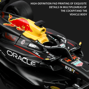<span class=keywords><strong>Precio</strong></span> de Fábrica, <span class=keywords><strong>Coche</strong></span> de Carreras de Fórmula Uno RB19 a Escala <span class=keywords><strong>1</strong></span>:43 con Licencia Oficial, Modelo de Aleación Fundida a Presión, Ruedas Móviles, para Coleccionistas y Niños - Product Image 4