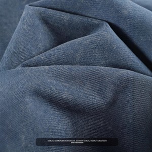 Maglietta da uomo 2026 Street Fashion in puro cotone scuro lavato, <span class=keywords><strong>a</strong></span> maniche lunghe, antipiega, traspirante e anti-sudore, con grafica <span class=keywords><strong>a</strong></span> lettere - Product Image 4