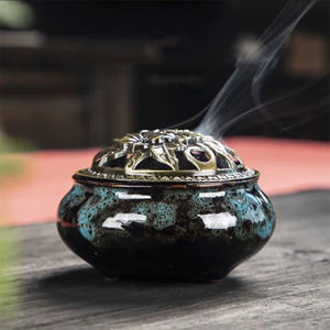 2022 Offre Spéciale exquis, nouveau support de bâton d'encens Portable en céramique personnalisé pour la maison brûleur d'encens/ - Product Image 4