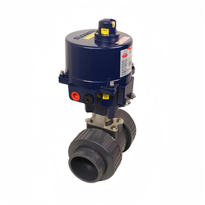 Vanne à boisseau sphérique motorisée en plastique pour eau, compatible UPVC/CPVC/PVC, AC220 - Product Image 5