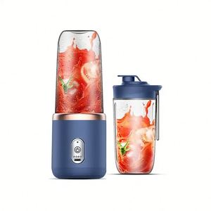Mini-mixeur électrique domestique USB 6 lames, presse-agrumes portable sans fil rechargeable - Product Image 1