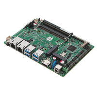Ordinateur monocarte Linkleaps 3,5 pouces SBC Intel 11e génération Core I3/i5/i7 2 DDR4 SO-DIMM 64 Go 3 LAN 6 COM USB 3.2 Neuf