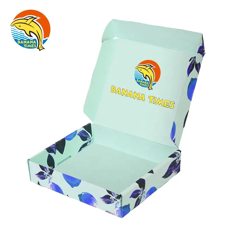 Custom high quality kraft paper card box T Shirt T-Shirt Scarf Craft Socks Tshirt Packaging Envelope Box With Logo