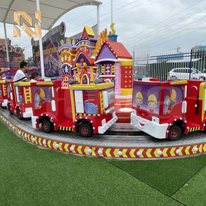 <span class=keywords><strong>Tren</strong></span> Eléctrico Familiar para Niños, 12 Asientos, 6 Cabinas, 4.5kw, Acero FRP, Atracciones para Parques <span class=keywords><strong>de</strong></span> Diversiones Interiores y Exteriores, Certificado CE, Venta Directa - Product Image 4