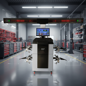 Aligneur <span class=keywords><strong>de</strong></span> roues automatique CCD Reach RH-DS7 avec certification CE, puissance 0,5 kW, poids maximal des roues 65 kg - Product Image 1