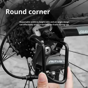 <span class=keywords><strong>Protector</strong></span> de Cambio Trasero para <span class=keywords><strong>Bicicleta</strong></span> de Montaña de Acero, <span class=keywords><strong>Protector</strong></span> de Cambio con Protección de Engranajes, Accesorios de Protección de Dial - Product Image 3