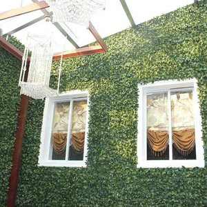 Directo de fábrica al por mayor alfombra de hierba jardín vertical verde artificial fondo de pared - Product Image 6