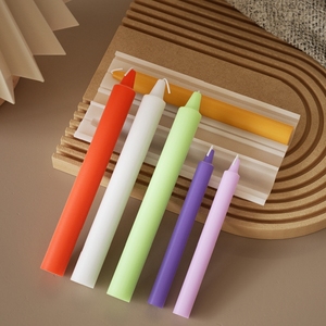 Early Riser 2 Buracos Longo Cilindro Silicone Vela Moldes Pilar Forma Molde para Vela Resina Presentes Artesanais Decoração Do Bolo De Aniversário - Product Image 2