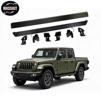 Marchepieds électriques automatiques latéraux en métal MASSAIT OEM Limited pour Jeep Gladiator JT