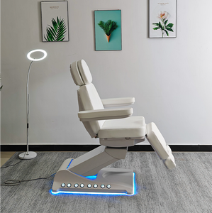 Lit 3/4 Moteurs Mobilier de Salon Table de Traitement Chaise Réglable Cosmétique Lit de Beauté Électrique Ensemble de Meubles de Salon - Product Image 4