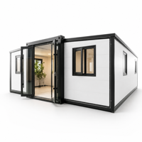 Offre Spéciale : Maison Conteneur Extensible en Acier de 30 pieds, Prête à l'Expédition, Maisonnette Préfabriquée Pliante pour Usage Scolaire