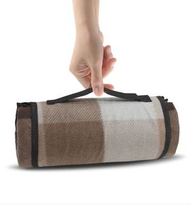 Foldable Thick Neutral <b>Large</b> Washable Carry Strap Portable Durable Waterproof Picnic Blanket <b>Mat</b> for Outdoors - Product Image 4